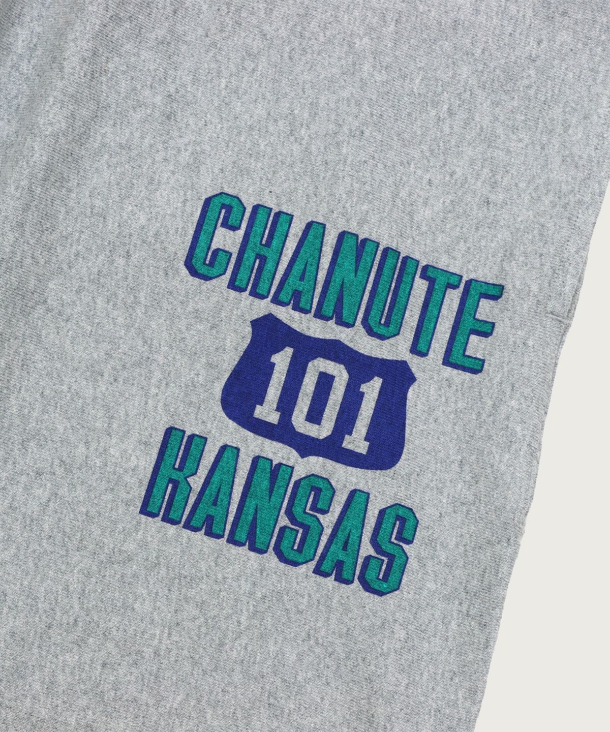 챔피온(CHAMPION) 리버스위브 그래픽 스웨트 쇼츠 Oxford Grey