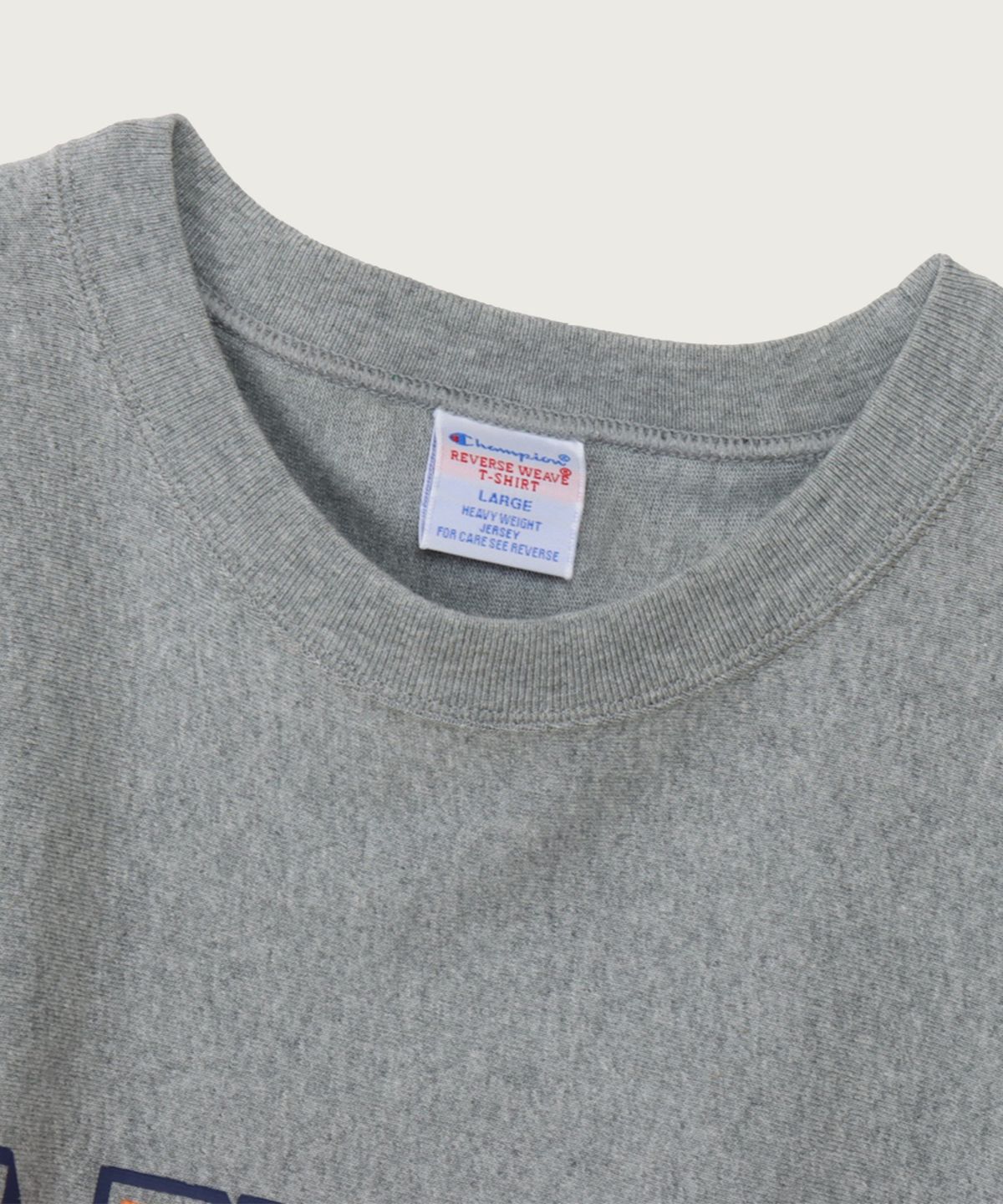 챔피온(CHAMPION) 리버스위브 시티 그래픽 반팔 티셔츠 Oxford Grey