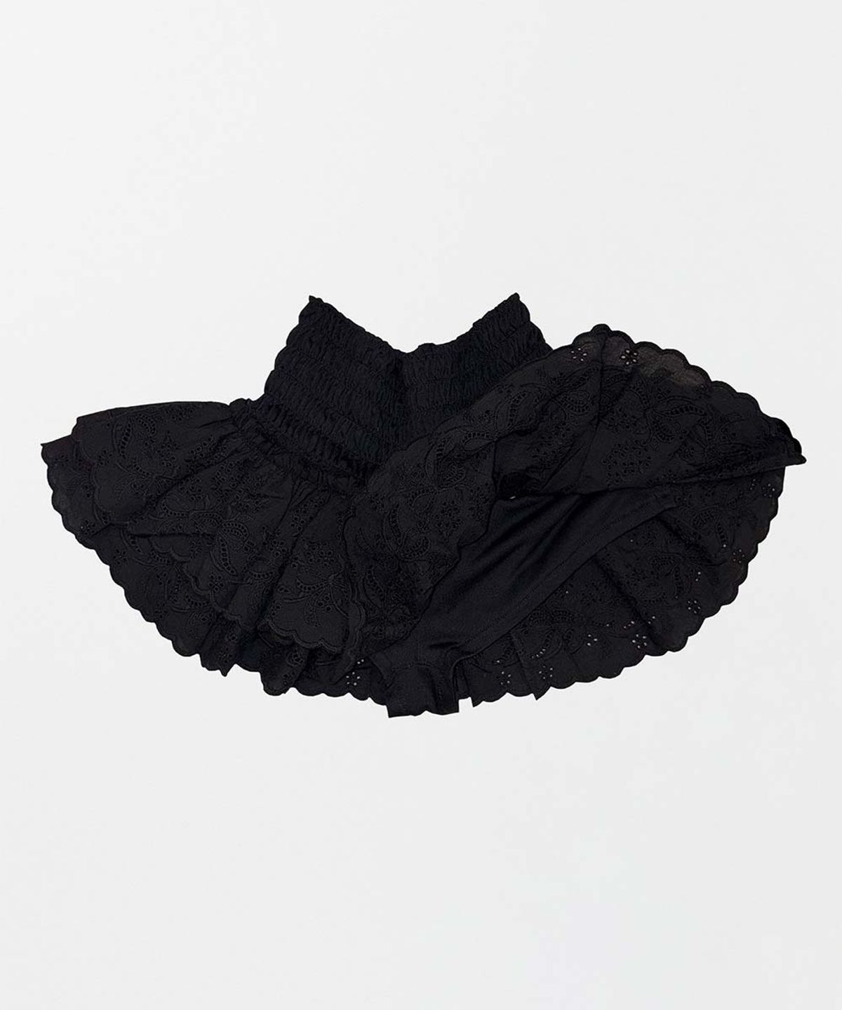 스컬프터(SCULPTOR) Eyelet Tutu Mini Skort Black
