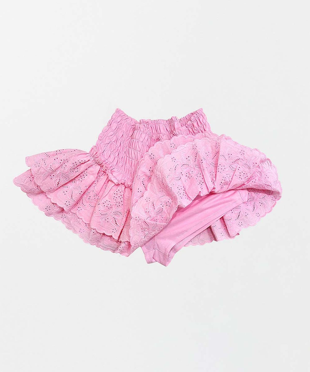 스컬프터(SCULPTOR) Eyelet Tutu Mini Skort Pink