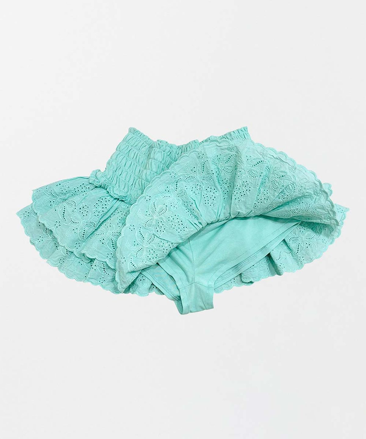 스컬프터(SCULPTOR) Eyelet Tutu Mini Skort Mint