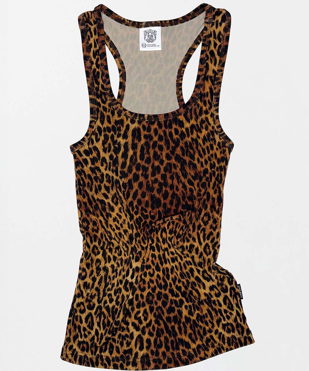 스컬프터(SCULPTOR) Second Skin Tank Top Leopard