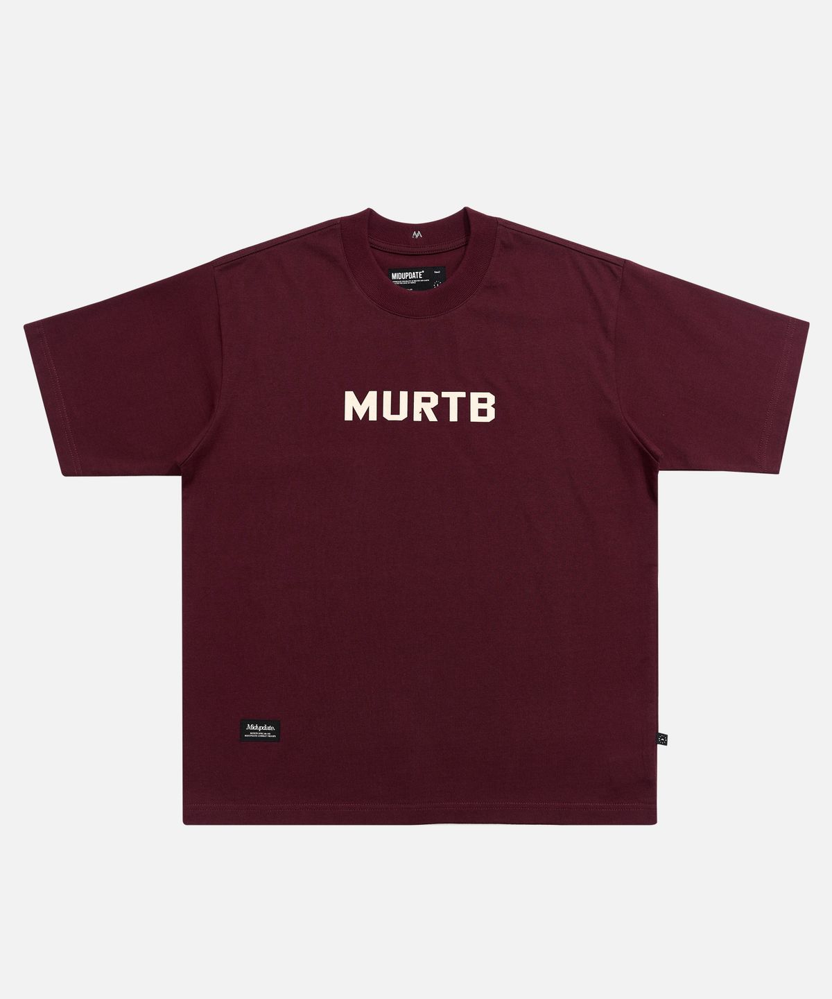 미드업데이트(MIDUPDATE) MURTB heritage wrench T shirts Wine red