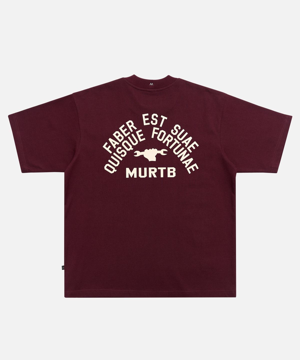미드업데이트(MIDUPDATE) MURTB heritage wrench T shirts Wine red