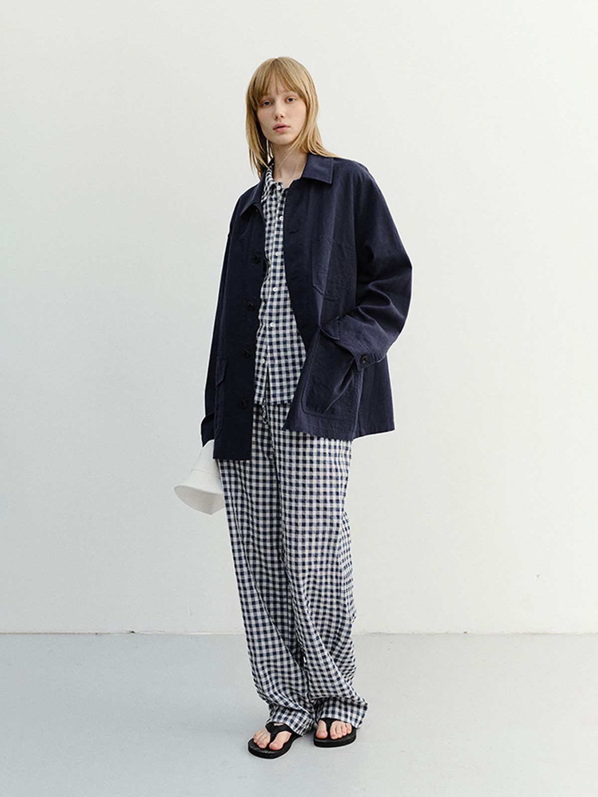 던스트(DUNST) UNISEX CHORE JACKET_UDJA6B122_NAVY