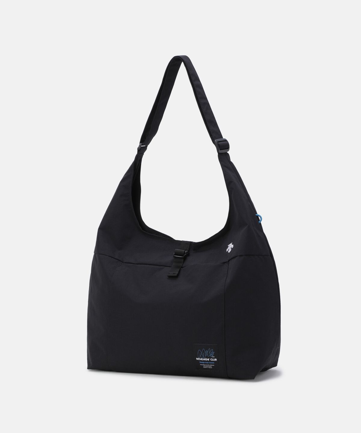 데상트(DESCENTE) 라지 경량 쇼퍼백 블랙 SR223UBG42