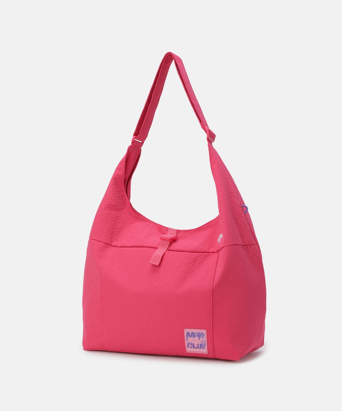 데상트(DESCENTE) 라지 경량 쇼퍼백 핑크 SR223UBG42