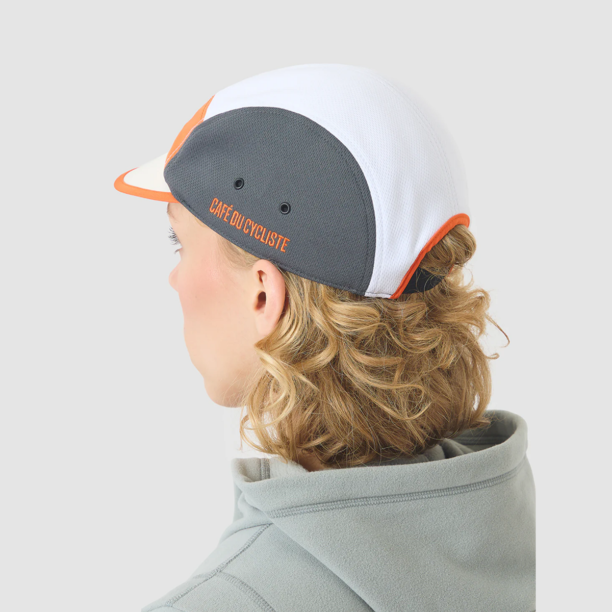카페 드 사이클리스트(CAFE DU CYCLISTE) 그래블 서머 아웃랜드 캡 모자 앤트러사이트 스칼렛 공용