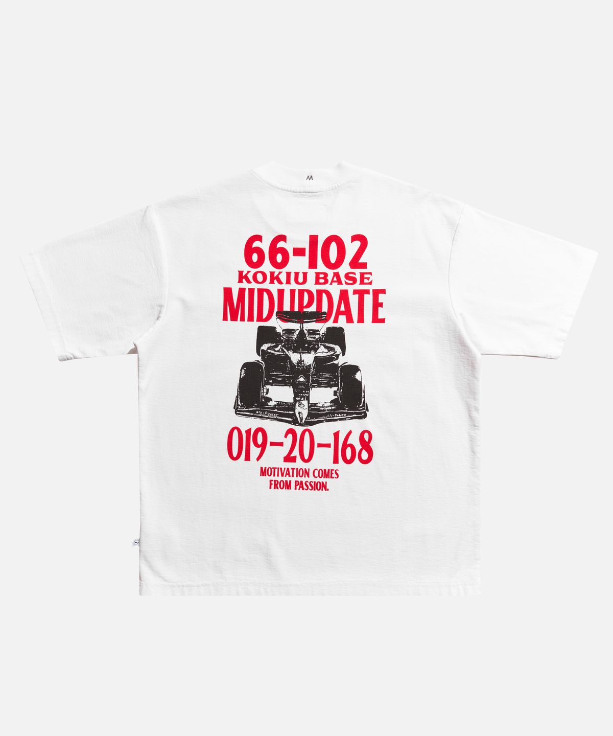 미드업데이트(MIDUPDATE) KOKIU BASE edition T shirts White