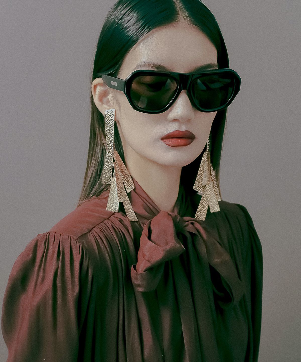 아르마일(AREMILE) AM-026 C02 Black Brown Tint