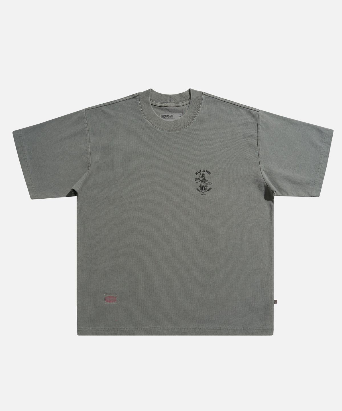 미드업데이트(MIDUPDATE) Wild west Fearless T shirts Charcoal