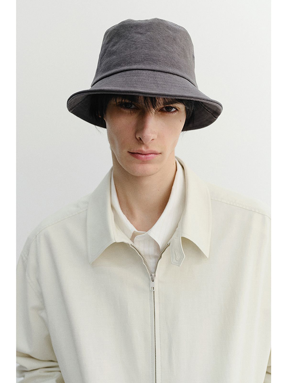 던스트 포 맨(DUNST FOR MEN) ADVENTURE BUCKET HAT_UNISEX_UDHE6E102_CHARCOAL GREY