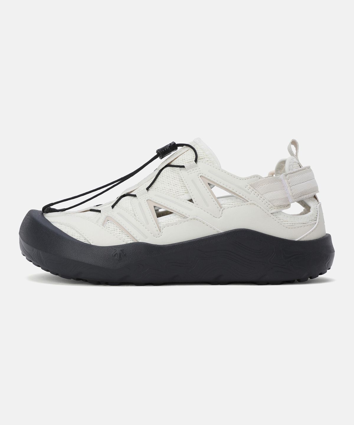 데상트(DESCENTE) 와일드 플로우 샌들 크림 SR123LND12