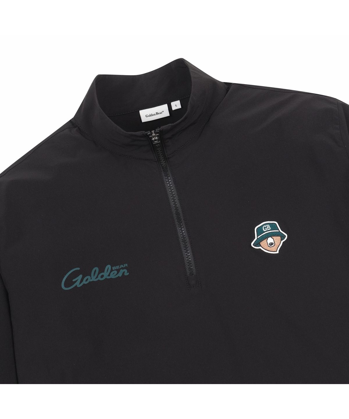 골든베어(GOLDEN BEAR) (M) Light-weight Half Zip Pullover G4UAM26401BKX