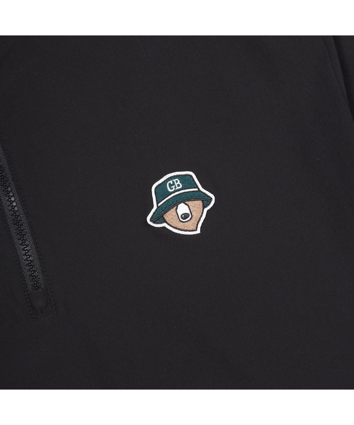 골든베어(GOLDEN BEAR) (M) Light-weight Half Zip Pullover G4UAM26401BKX
