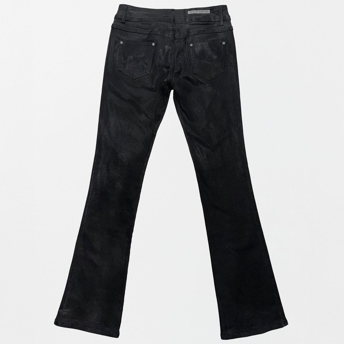 스컬프터(SCULPTOR) Metallic Bootcut Denim Black