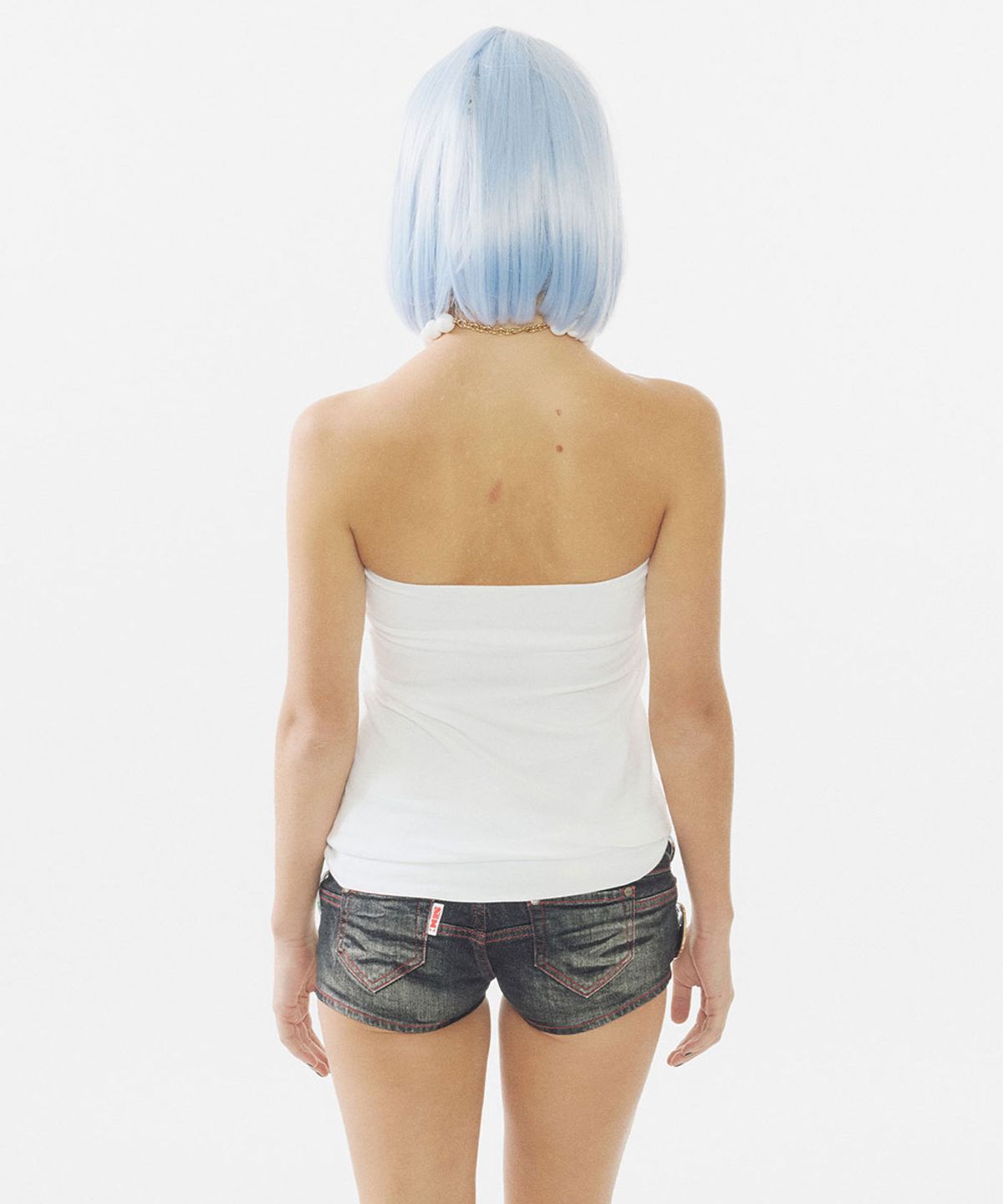 스컬프터(SCULPTOR) Tabloids Tube Top White