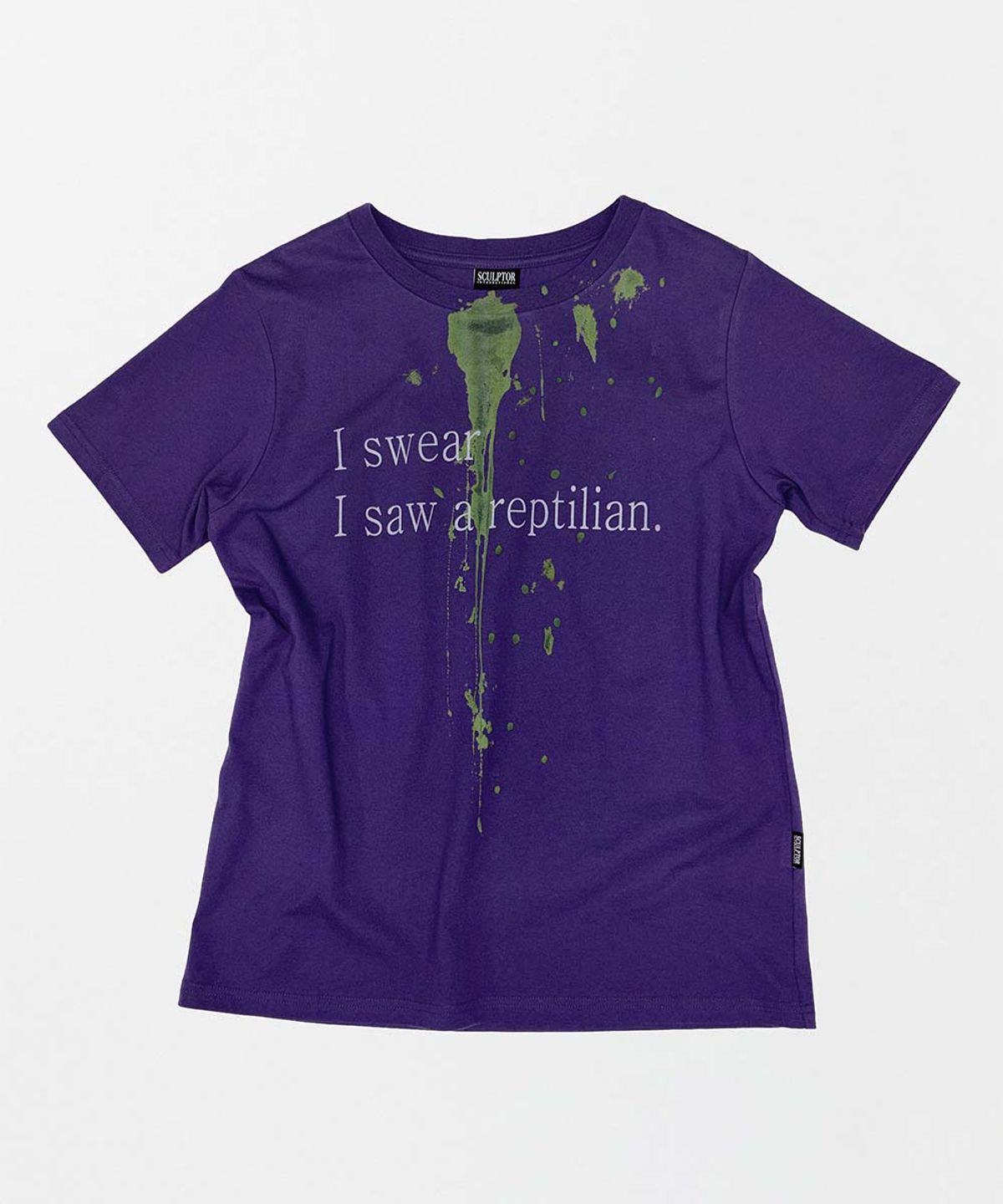 스컬프터(SCULPTOR) Raw Statement Tee Purple