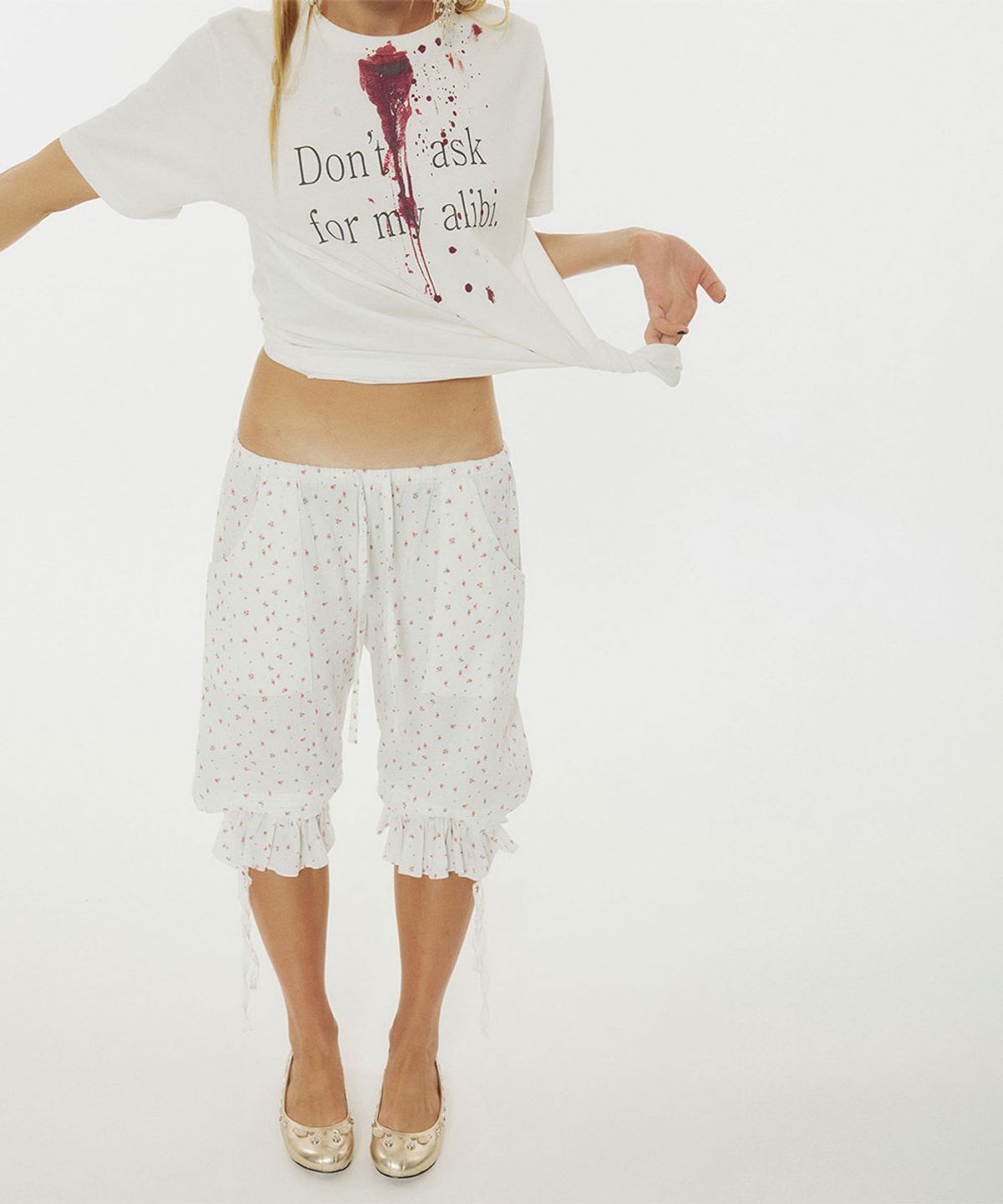 스컬프터(SCULPTOR) Raw Statement Tee White