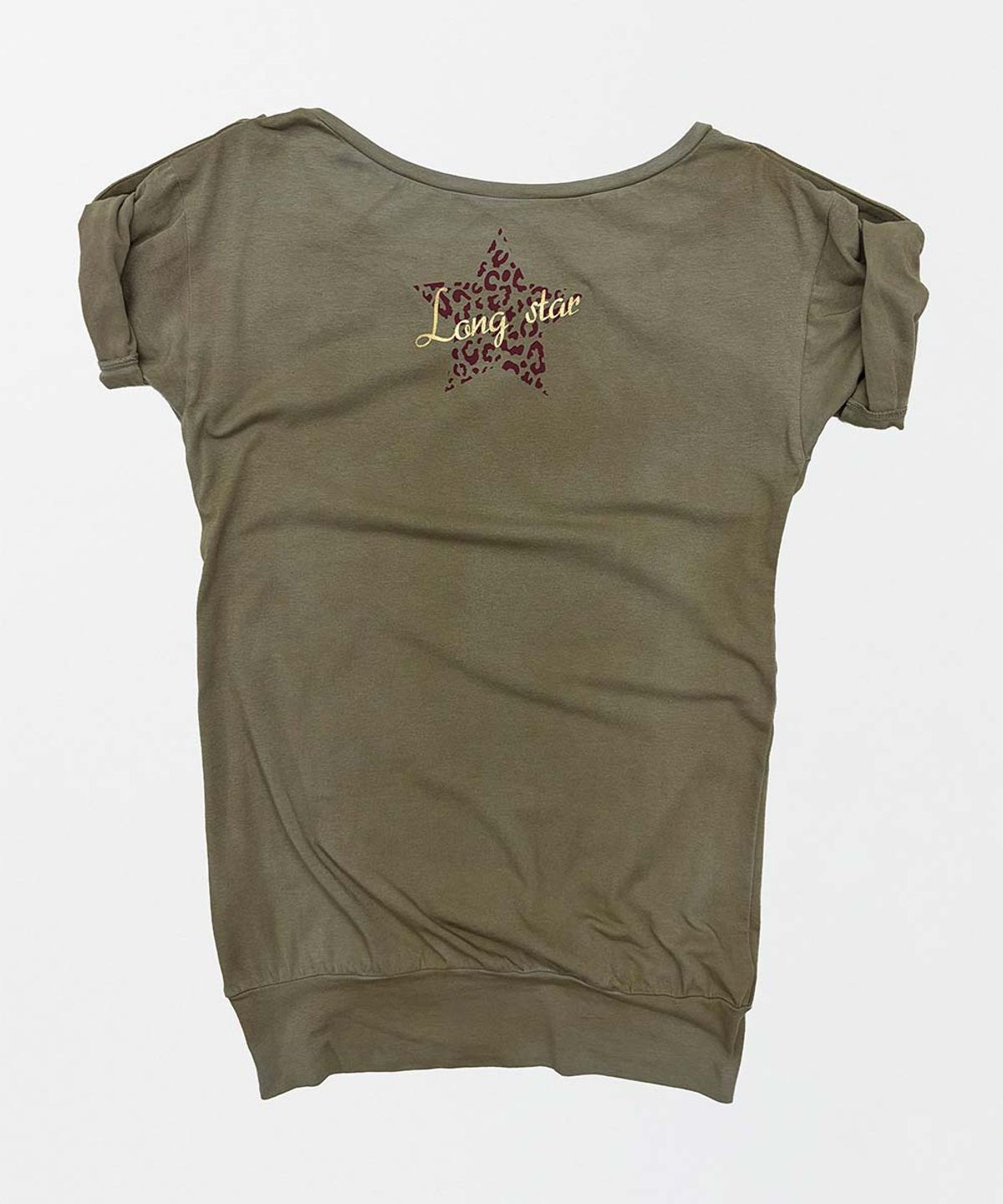 스컬프터(SCULPTOR) Broken Girls Roll Up Tee Dirty Khaki