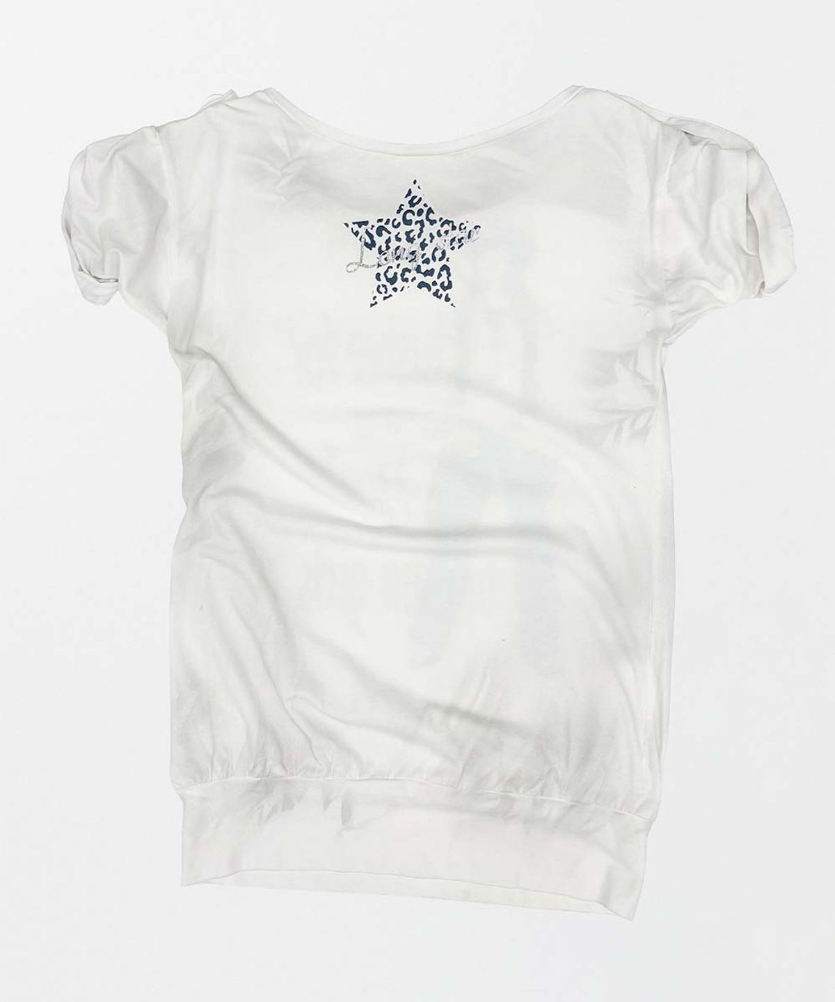 스컬프터(SCULPTOR) Broken Girls Roll Up Tee Dirty White