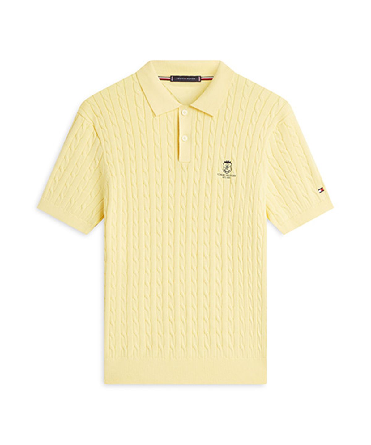 타미힐피거(TOMMY HILFIGER) 케이블 폴로 스웨터 (T12G1KPN620MT1ZF0)