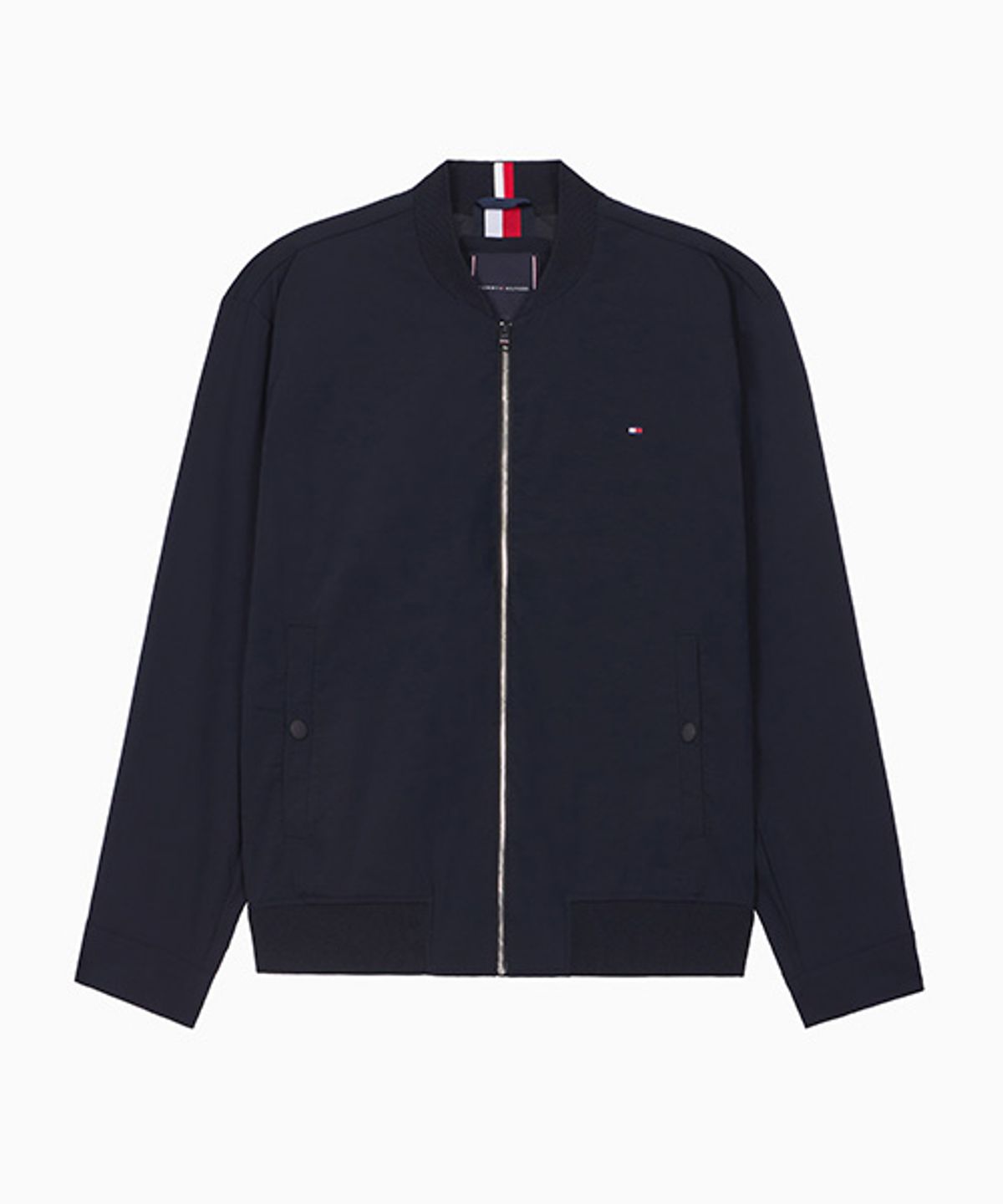 타미힐피거(TOMMY HILFIGER) 나일론 블렌드 레귤러 핏 봄버 자켓 (T12G1WOT702ML1DW5)