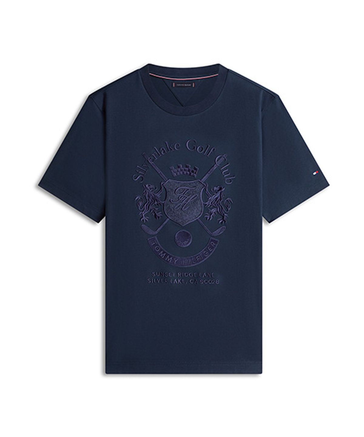타미힐피거(TOMMY HILFIGER) 컨트리 클럽 인터록 티셔츠 (T12G1TPO680MT1DW5)