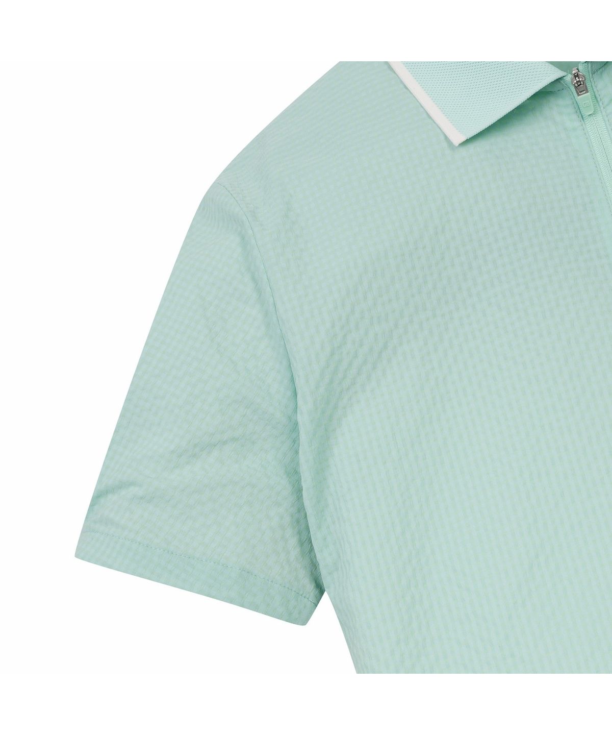 골든베어(GOLDEN BEAR) (W) Seersucker Collar T-shirt G5TAM26331MIX
