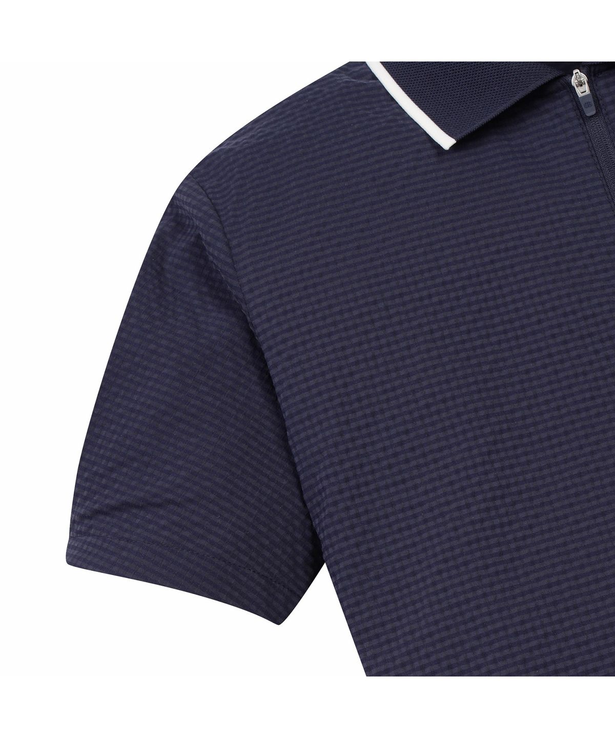 골든베어(GOLDEN BEAR) (W) Seersucker Collar T-shirt G5TAM26331NYX