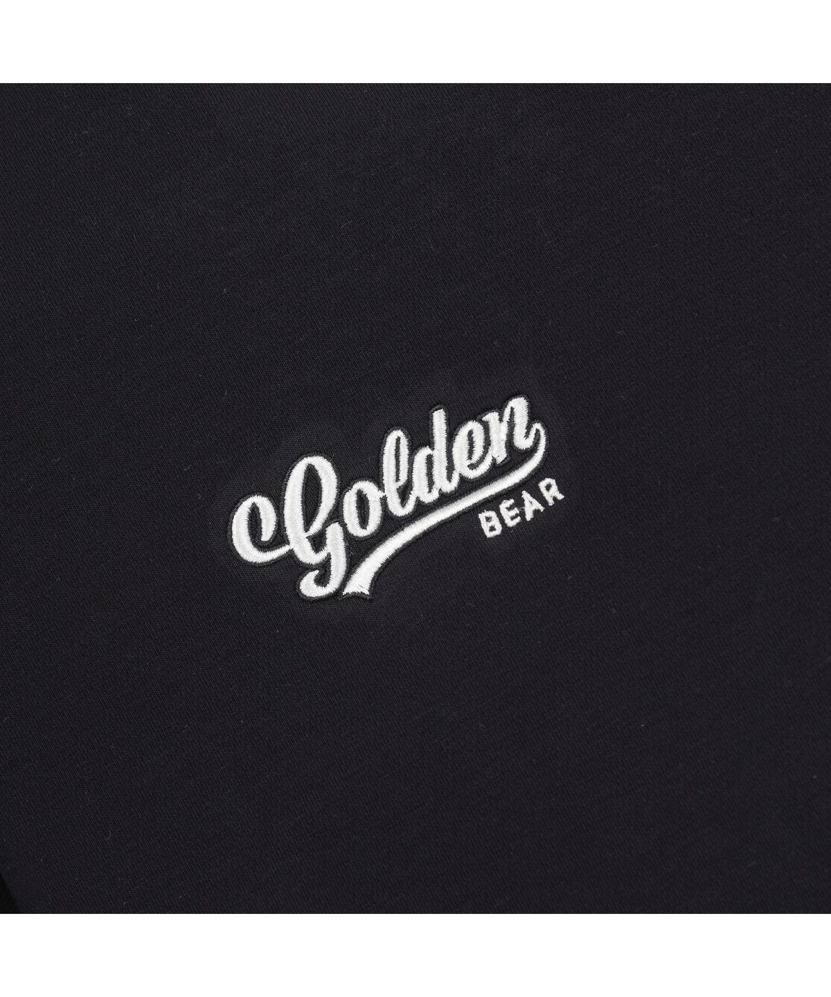 골든베어(GOLDEN BEAR) (W) Mesh Lined Sleeve T-shirt G5TAM26401BKX