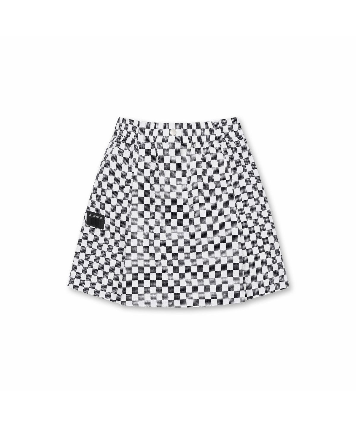 골든베어(GOLDEN BEAR) (W) Checkerboard Skirt (SET UP) G5KCM26311WHX