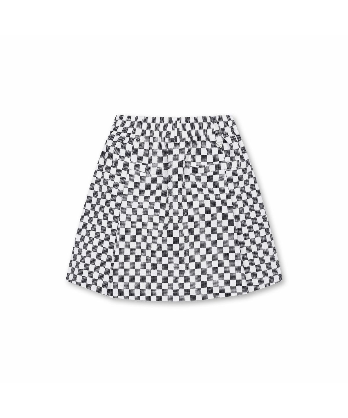 골든베어(GOLDEN BEAR) (W) Checkerboard Skirt (SET UP) G5KCM26311WHX