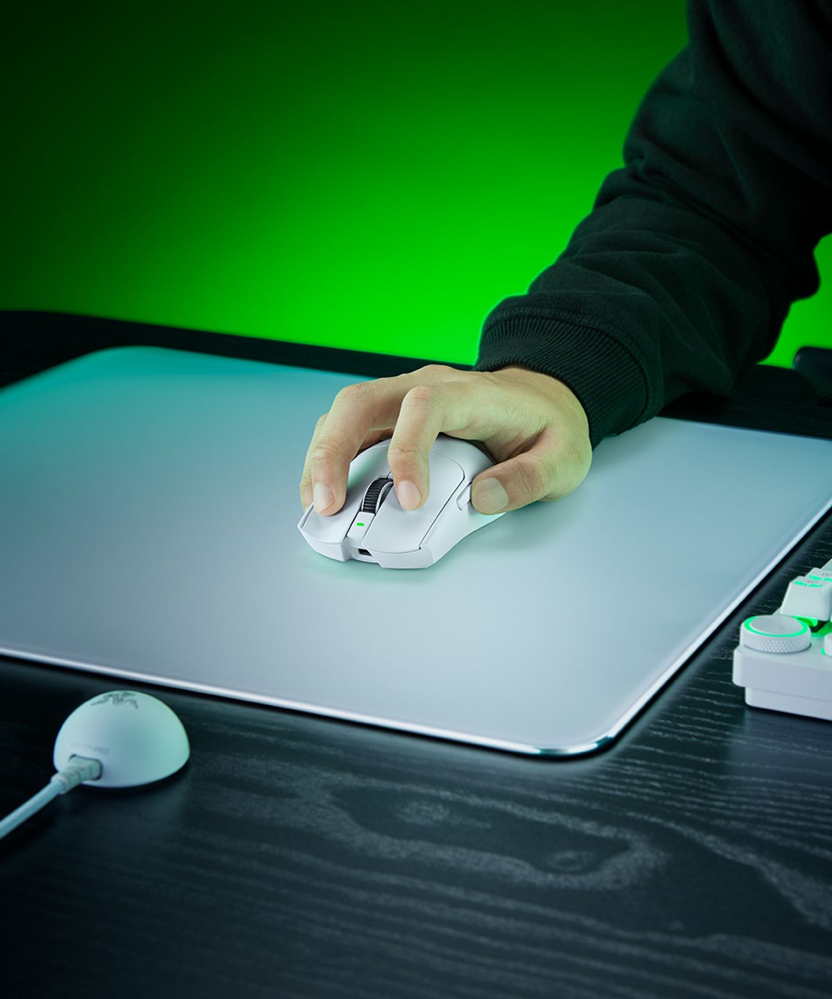 레이저(RAZER) Viper V4 Pro White 무선 게이밍 마우스