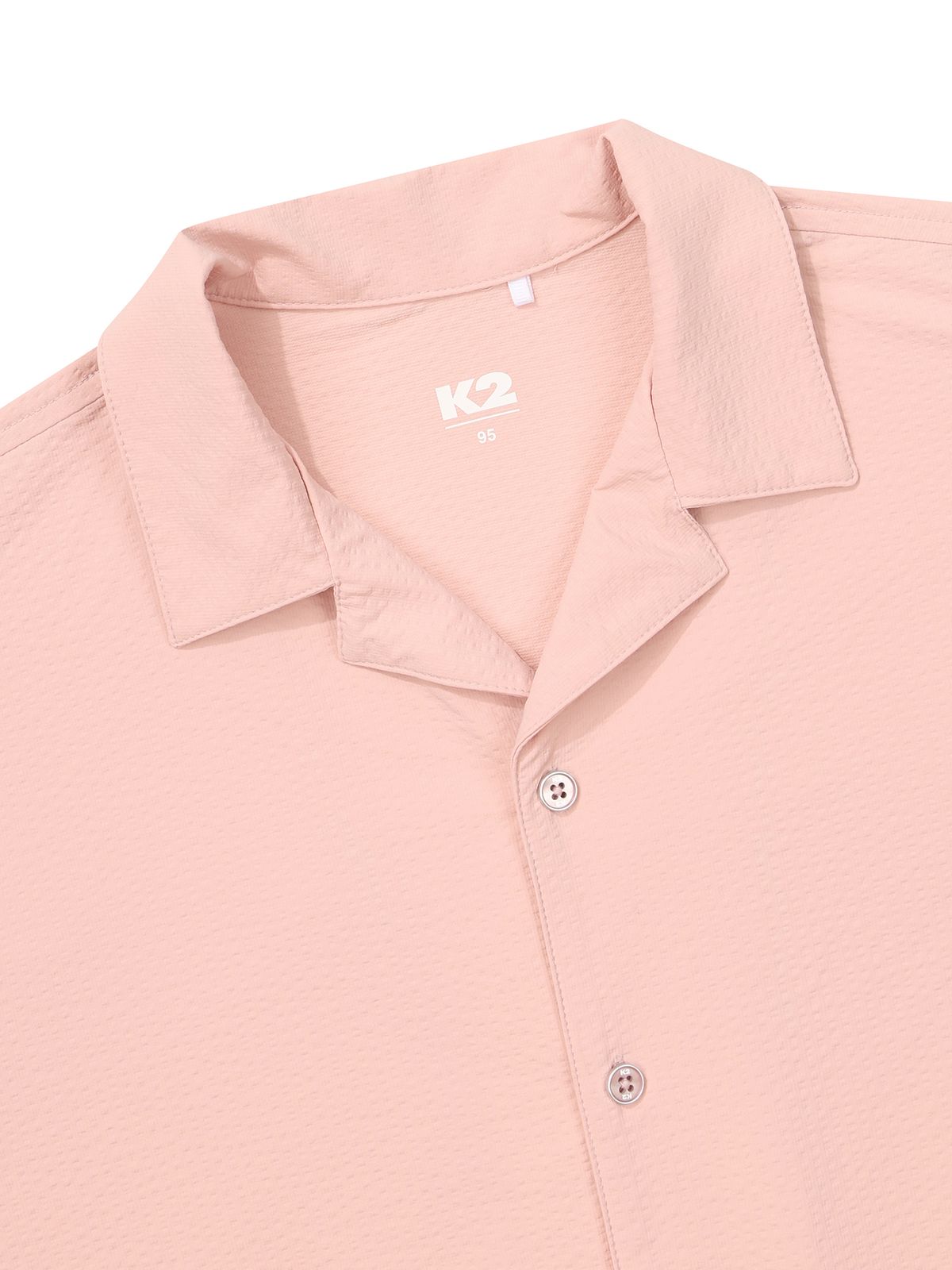 케이투(K2) 시원서커 DRY ICE 반팔 셔츠 W_ICE PINK