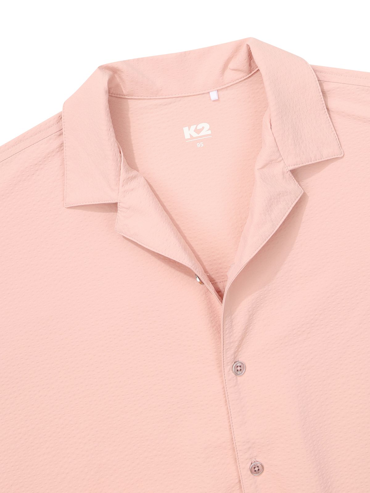 케이투(K2) 시원서커 DRY ICE 반팔 셔츠 W_ICE PINK