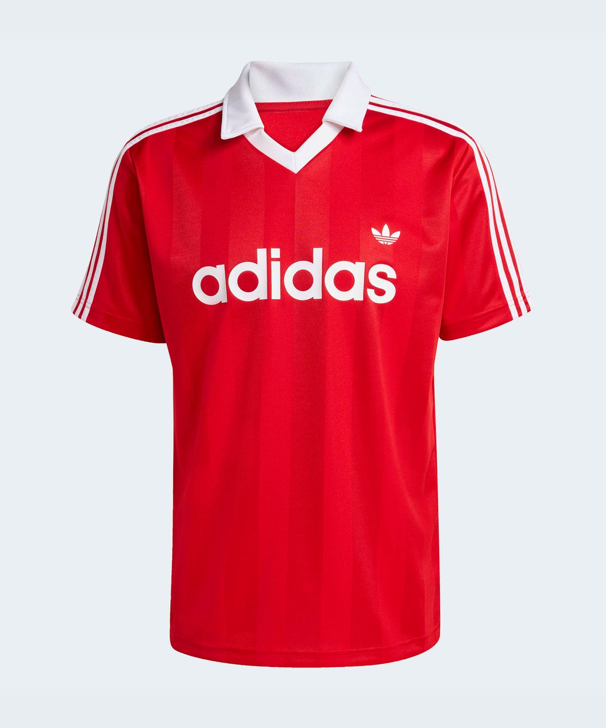 아디다스(ADIDAS) 아카이브 칼라 엔지니어드 져지 - 레드 / KE3583