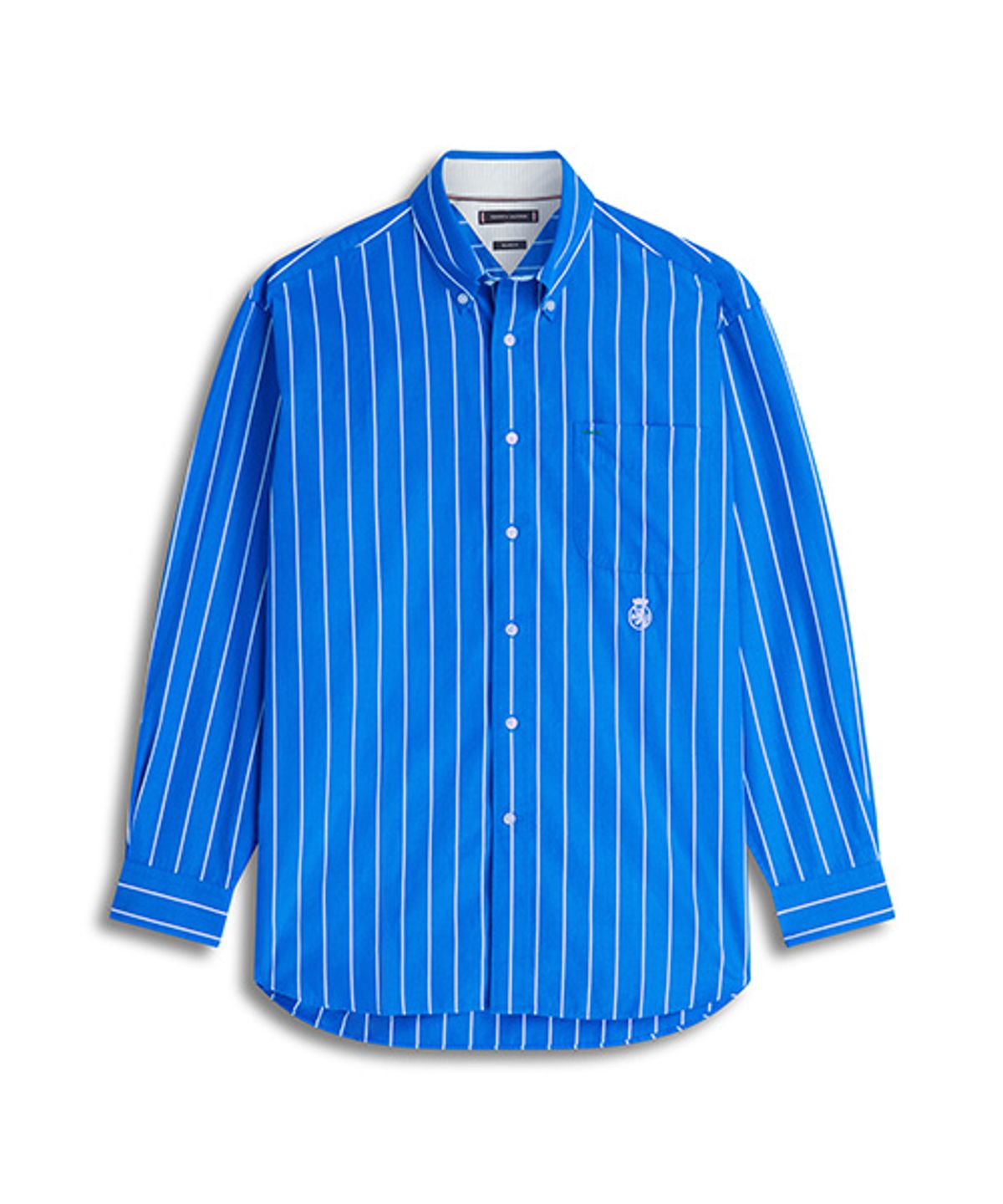 타미힐피거(TOMMY HILFIGER) [Boxy fit] 크레스트 스트라이프 포플린 셔츠 (T12G1WSH660MT10A4)