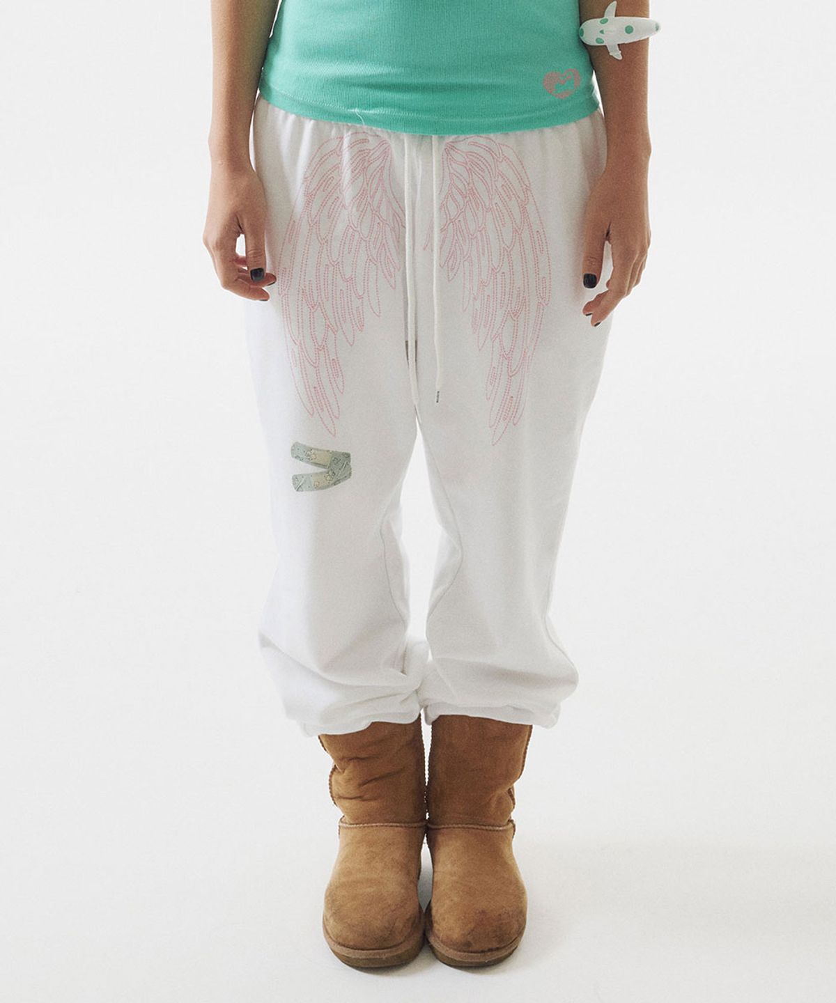 스컬프터(SCULPTOR) Angelic Sweatpants White