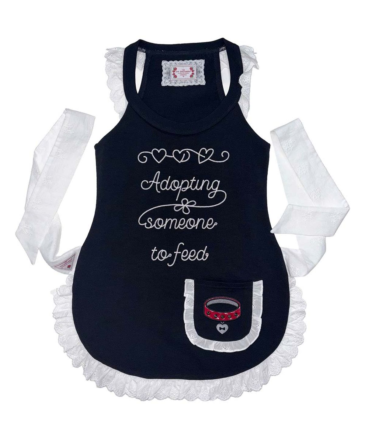 스컬프터(SCULPTOR) Apron Ruffle Tank Top Black