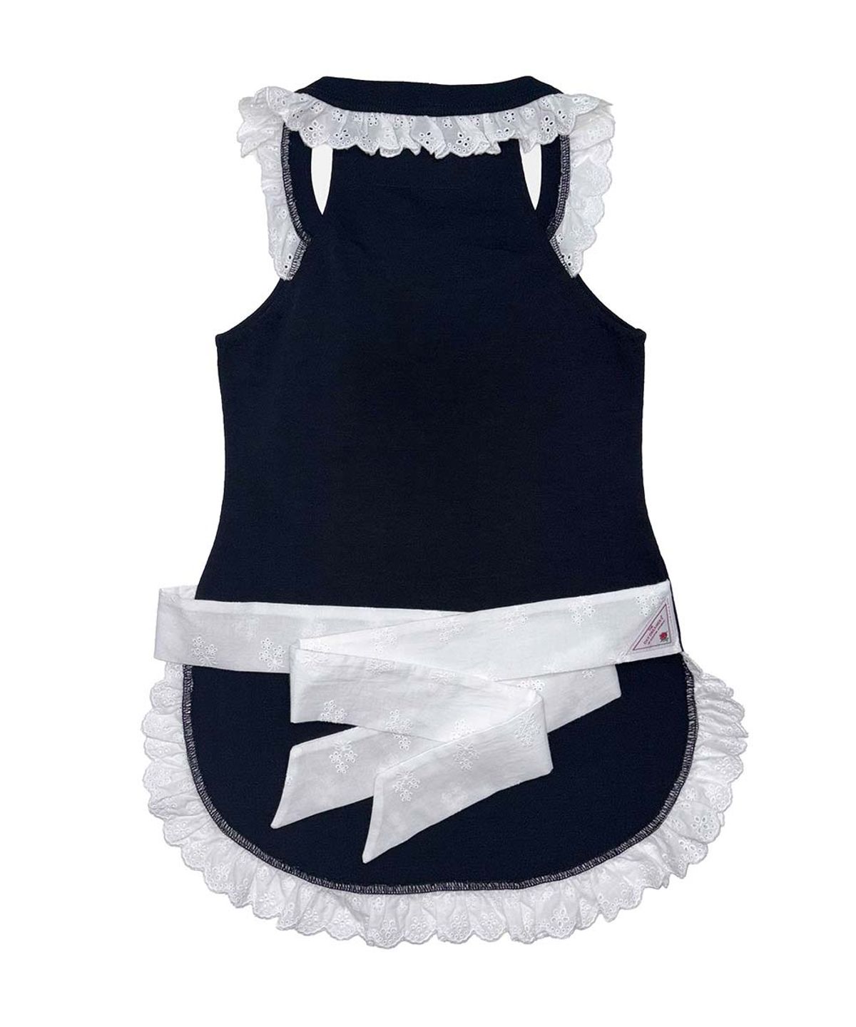스컬프터(SCULPTOR) Apron Ruffle Tank Top Black