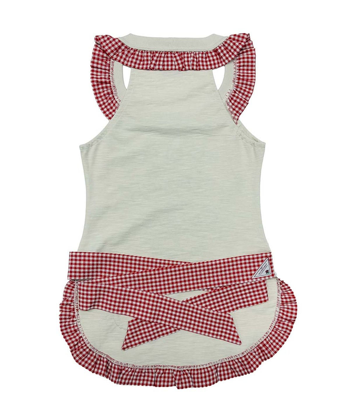 스컬프터(SCULPTOR) Apron Ruffle Tank Top Raw