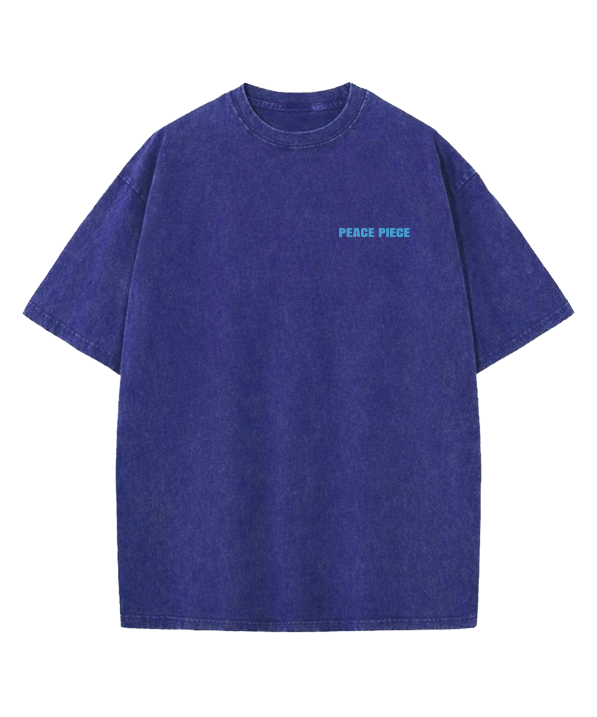 피스피스(PEACEPIECE) SEA SQUARE PIGMENT T-SHIRTS
