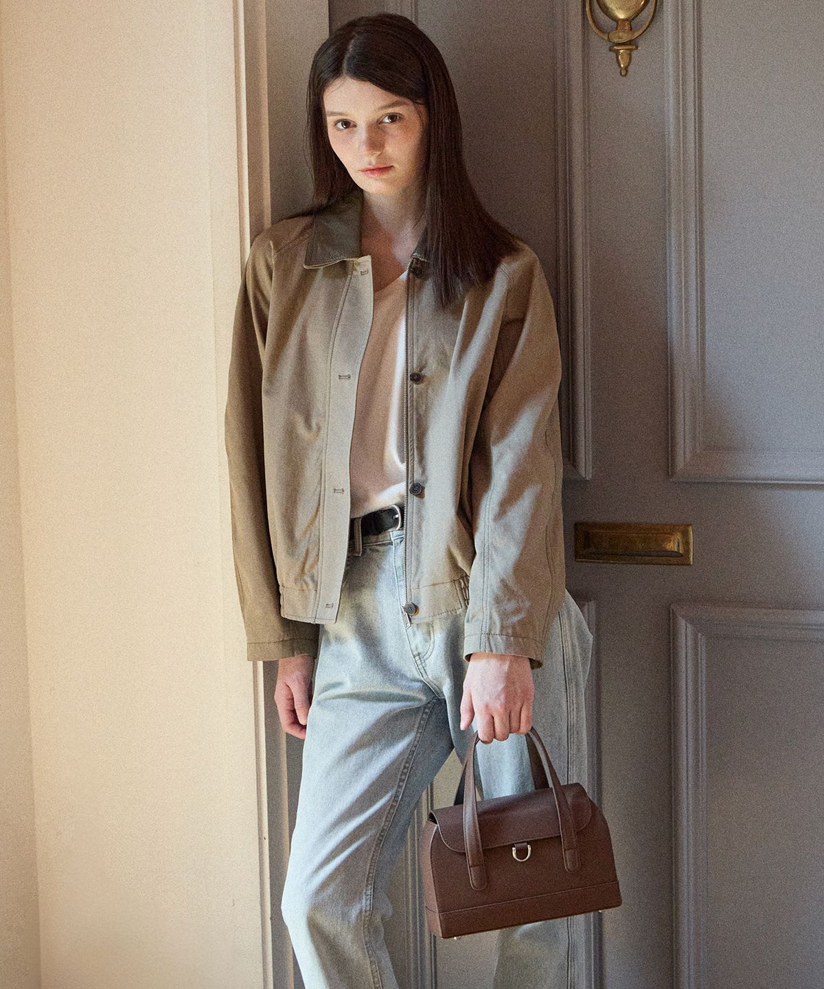 앤드희(ANDHEE) Poundi Bag_Moca Brown