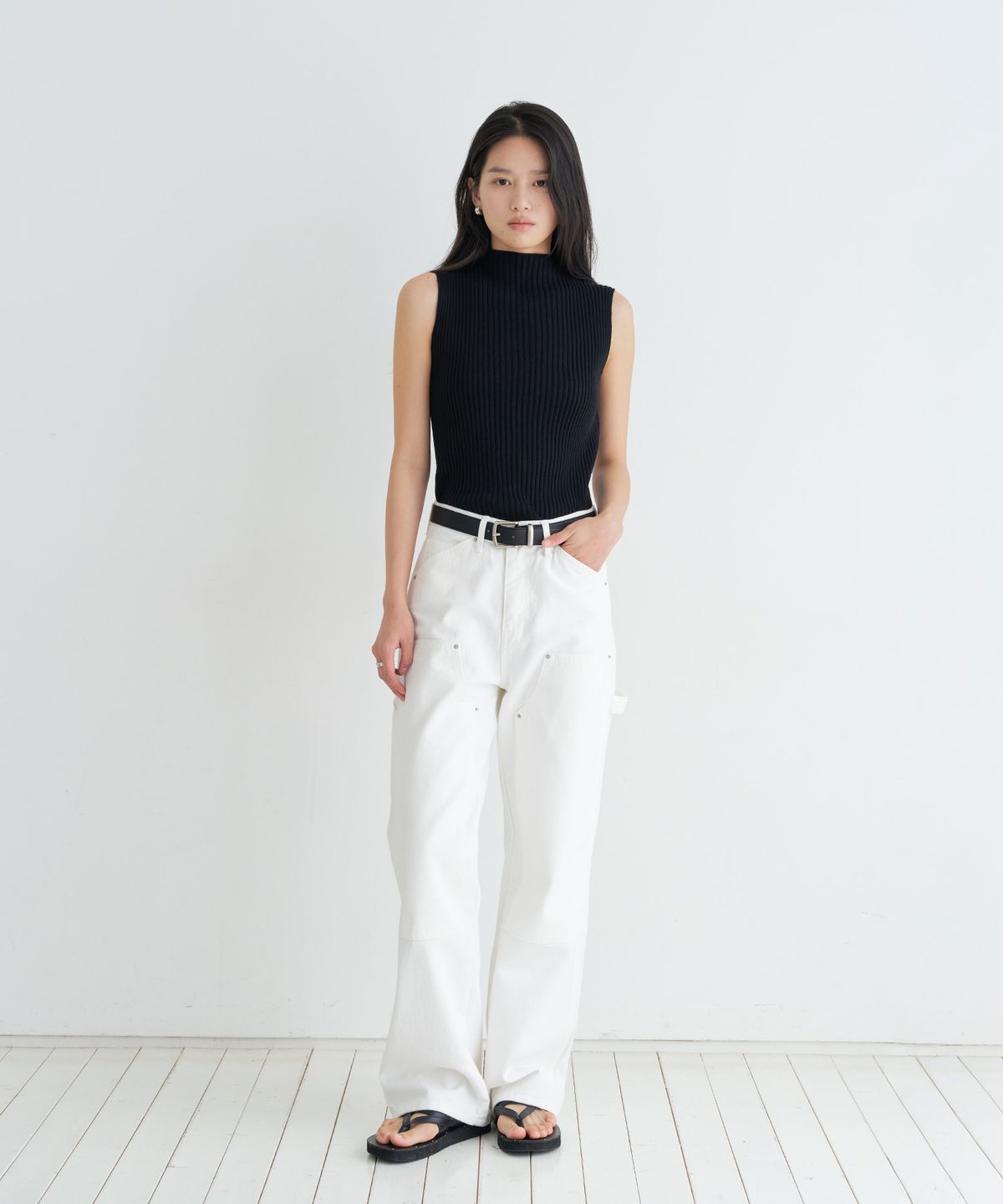 로트(LOTE) Italy Wholegarment Vest_Black