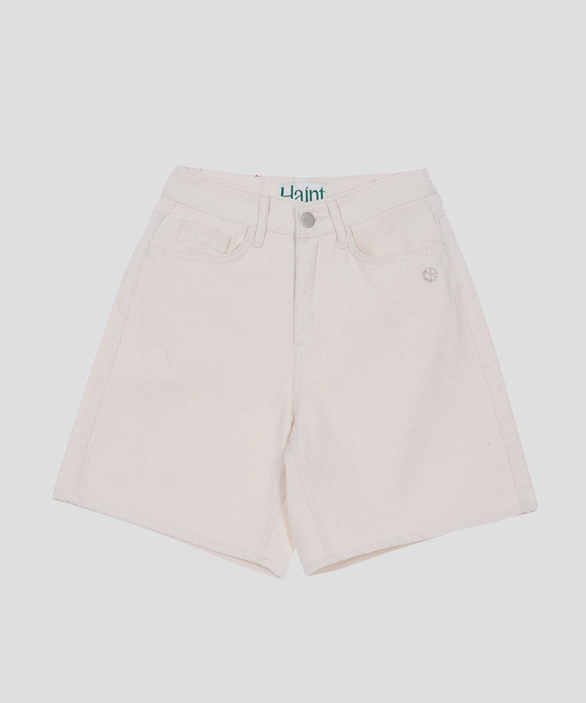 헤인트(HAINT) BASIC STANDARD EASY FIT COTTON PANTS 2COL_CREAM