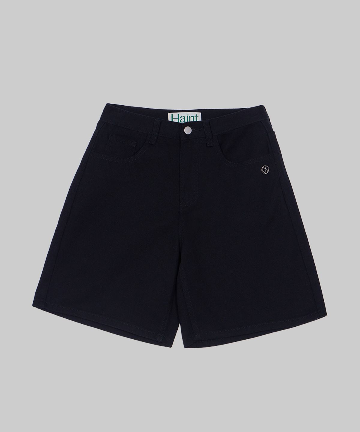 헤인트(HAINT) BASIC STANDARD EASY FIT COTTON PANTS 2COL_BLACK