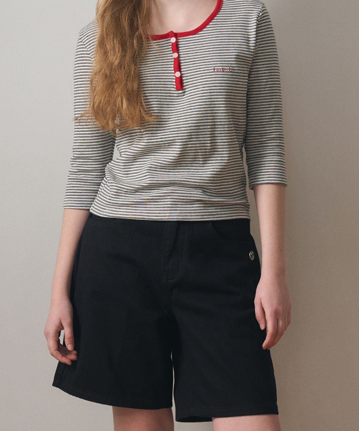 헤인트(HAINT) BASIC STANDARD EASY FIT COTTON PANTS 2COL_BLACK
