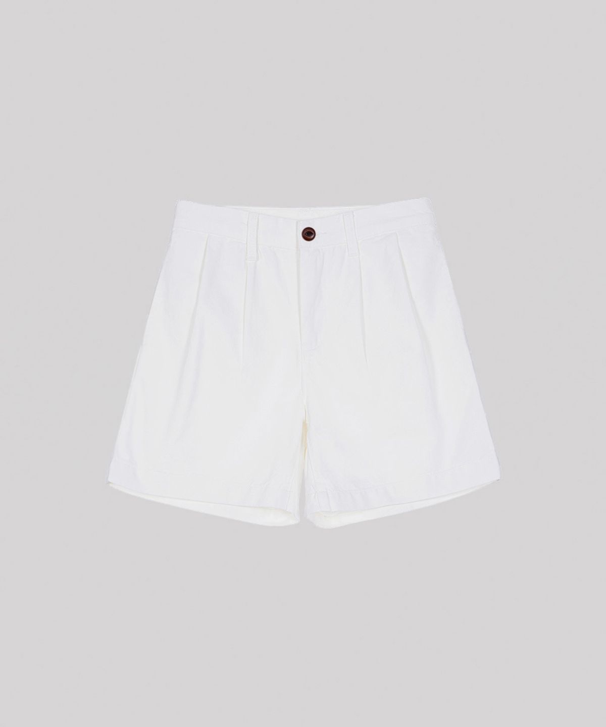 헤인트(HAINT) CLASSIC STANDARD STRAIGHT FIT COTTON SHORT PANTS 4COL_IVORY