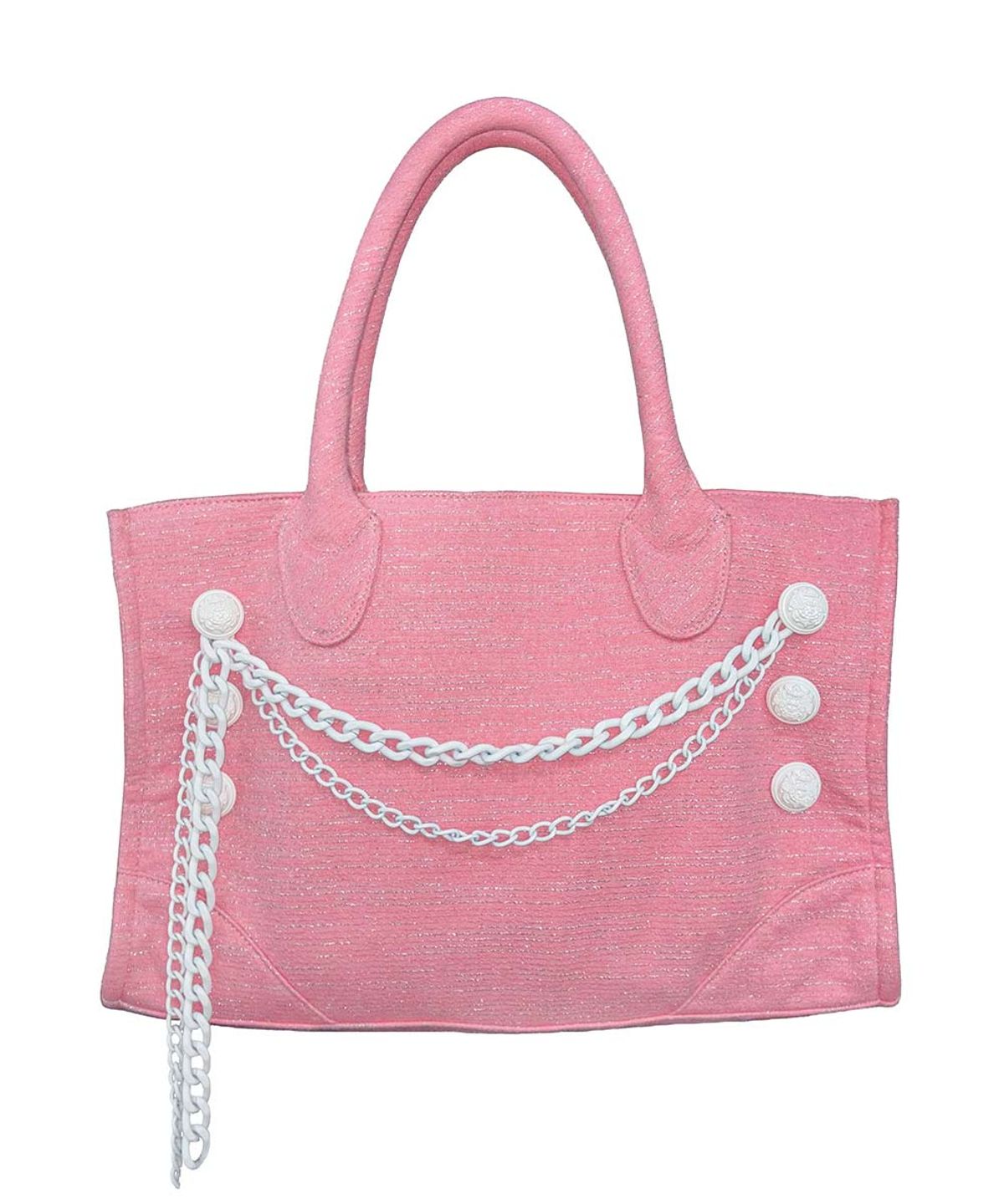 스컬프터(SCULPTOR) Chain Terry Bag Acid Pink